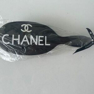 HAIR BRUSH - NEW Flat White lettering and raised cc.
 9”